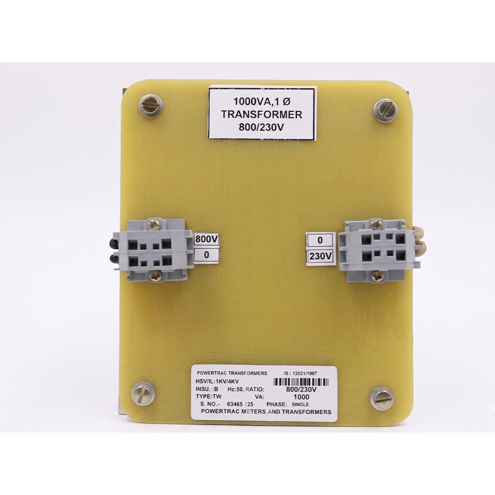 1 Kva Single-Phase 800V To 230V Industrial Control Transformer - Capacity: 1000 Va (1 Kva) Pcs/Hr