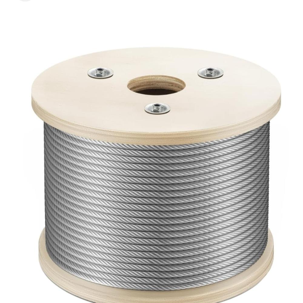 Ss 304 Stainless Steel Wire Rope / Ss Wire Rope 304 - Chemical Composition: Cr 18-20%