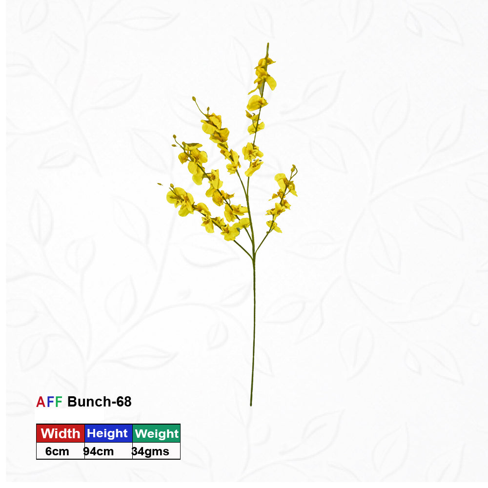 Artificial Yellow Small Golden Jasmine Flowers Plant