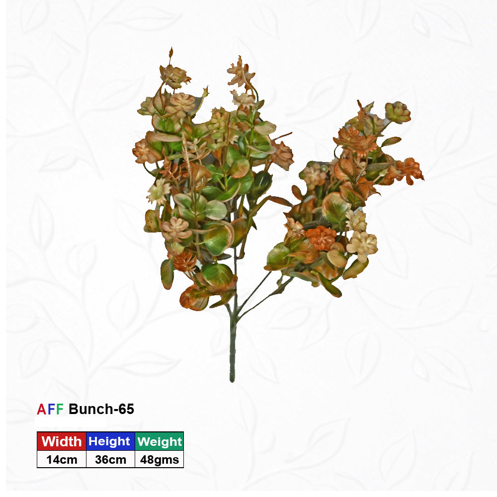 Artificial Variegated Autumn Eucalyptus Plant