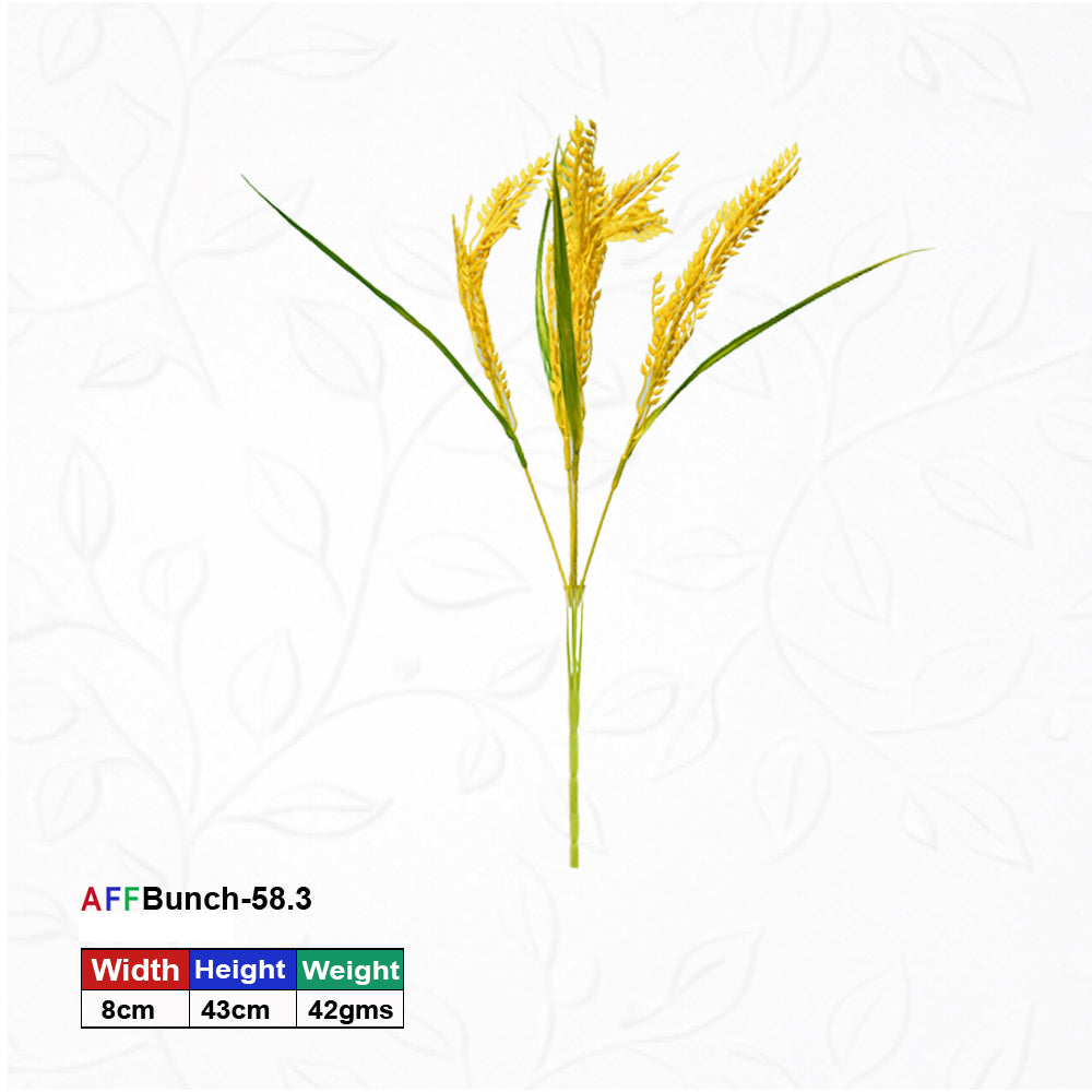 Artificial Wheat Dry & Green Grass