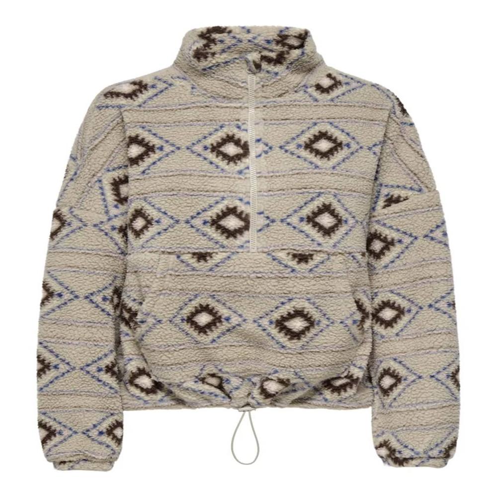Export Surplus Women Printed Teddy Fleece Jacket