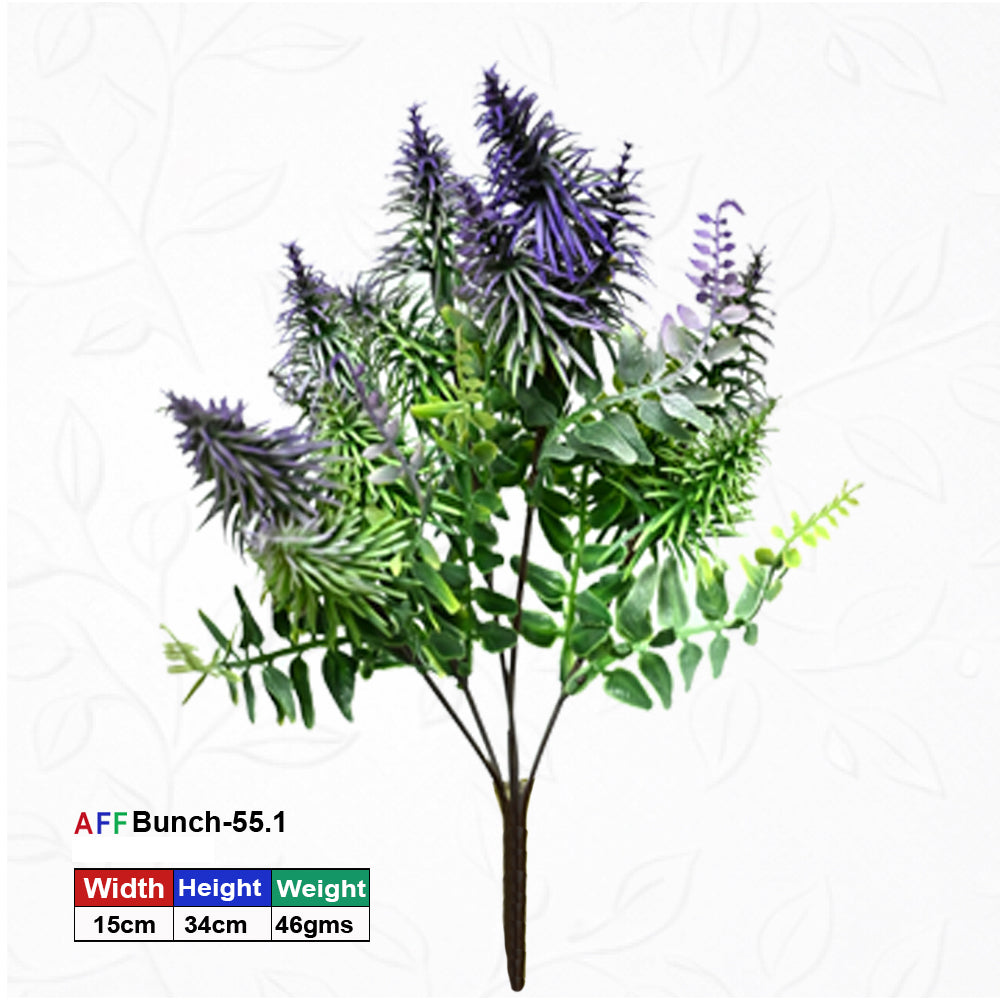 Artificial Lavender/Eucalyptus Leaves Stick