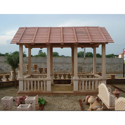 Sandstone Garden Gazebo