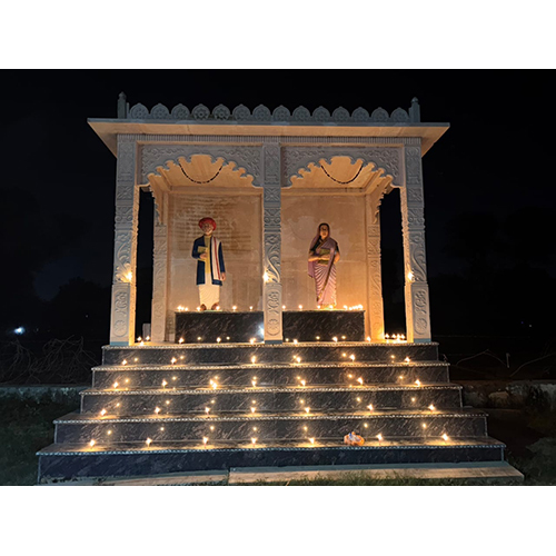 Sandstone Garden Gazebo