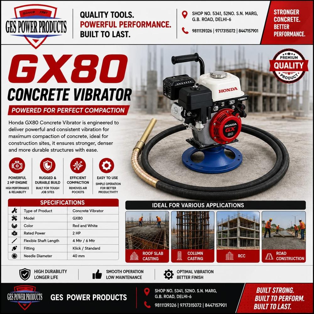 concrete vibrator