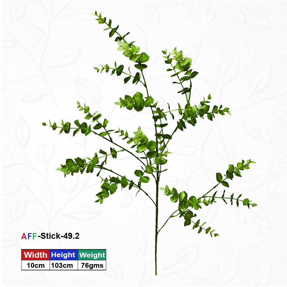Artificial Flower Bunch - Eucalyptus Green Sticks
