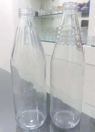 स्क्वैश या जूस कांच की बोतल