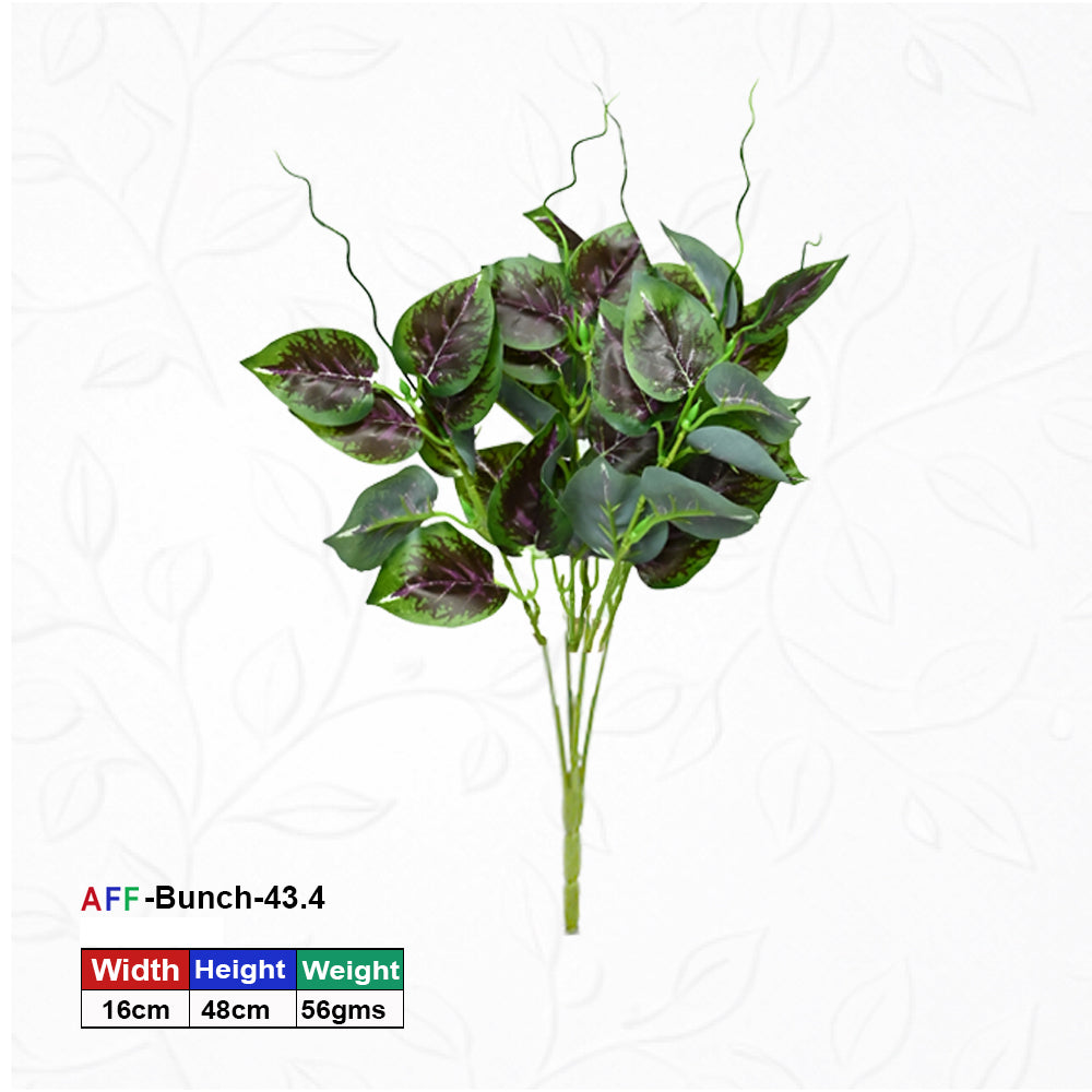 Artificial Money Plant Brown & Green