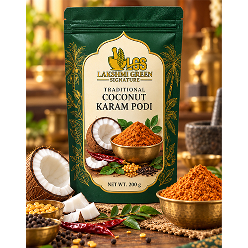 Traditional Coconut Karam Podi