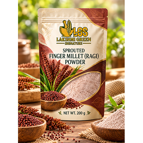 Sprouted Finger Millet (Ragi) Powder