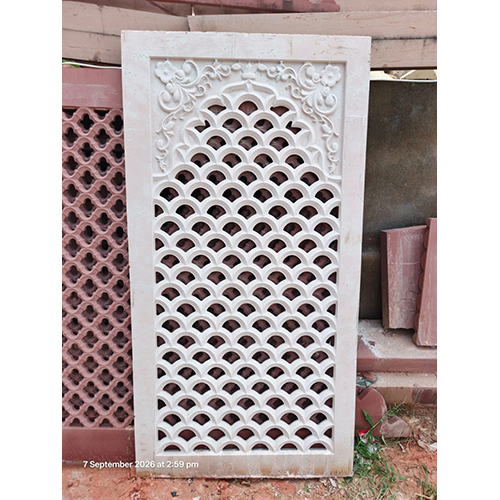 Gwalior Mint Sandstone Jali