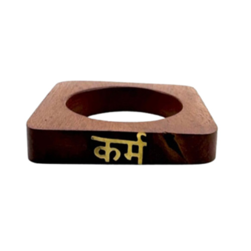 Karma Wooden Bangle