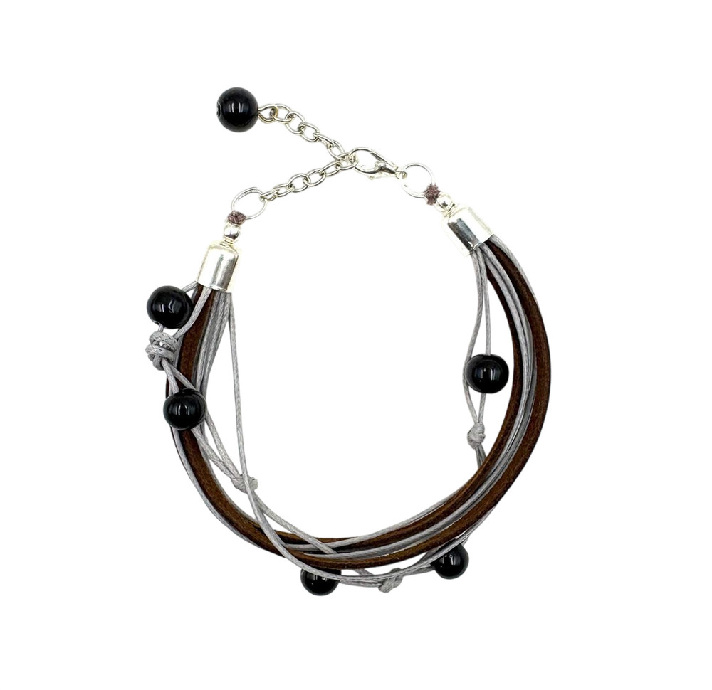 Midnight Fusion Layered Bracelet