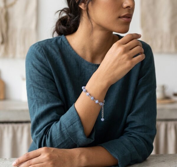 Blue Serenity Crystal Bracelet