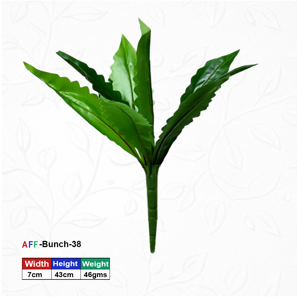 Artificial Green Croton Plant