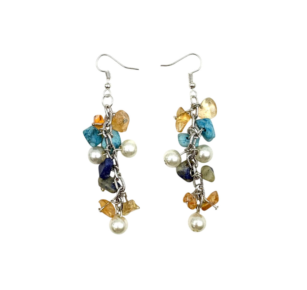 Ocean Treasure Cluster Earrings