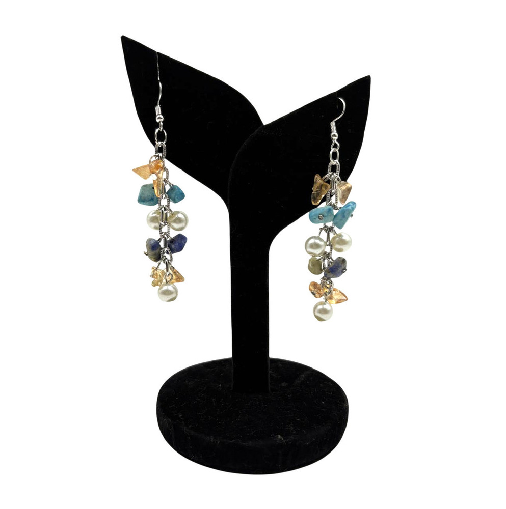 Ocean Treasure Cluster Earrings