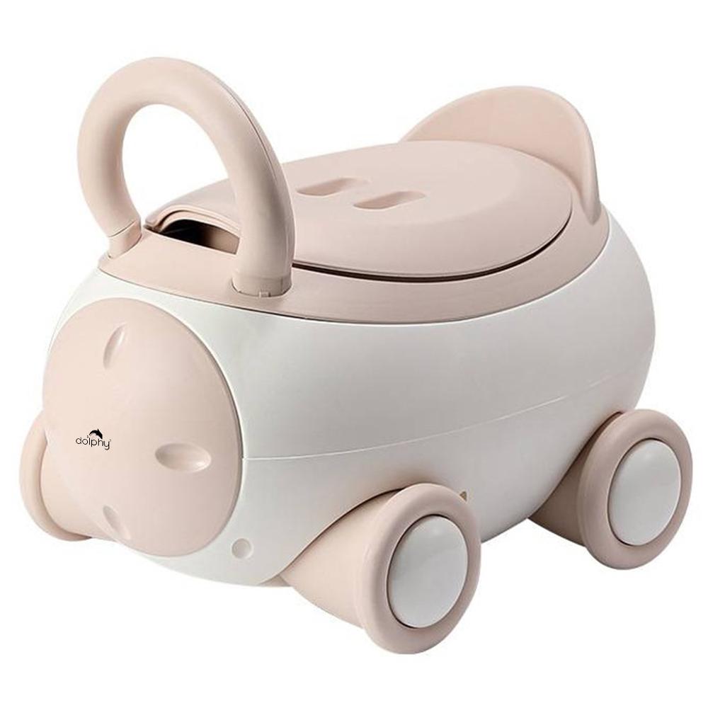 Kids Portable Potty Seat with back support & Handle, Easy to Assemble