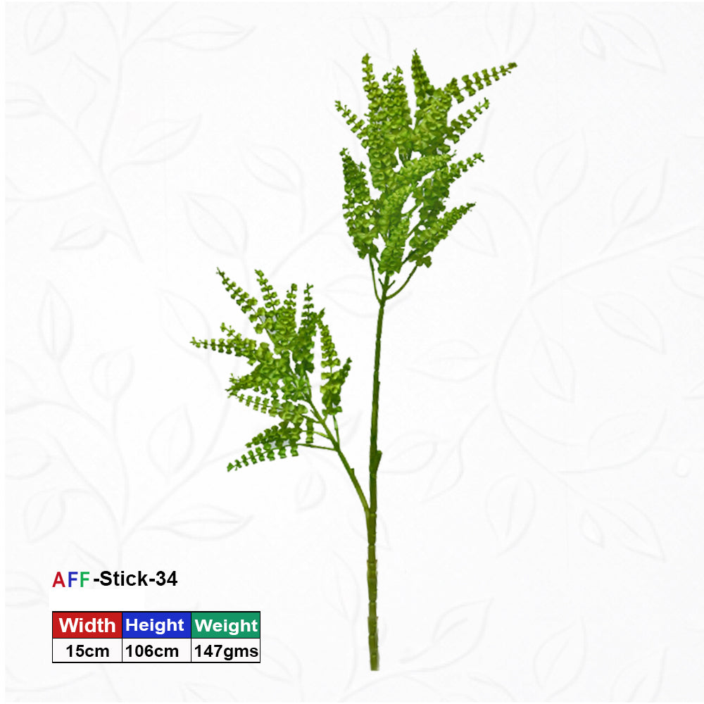 Artificial Faux Boston Ferns Plant Leaf