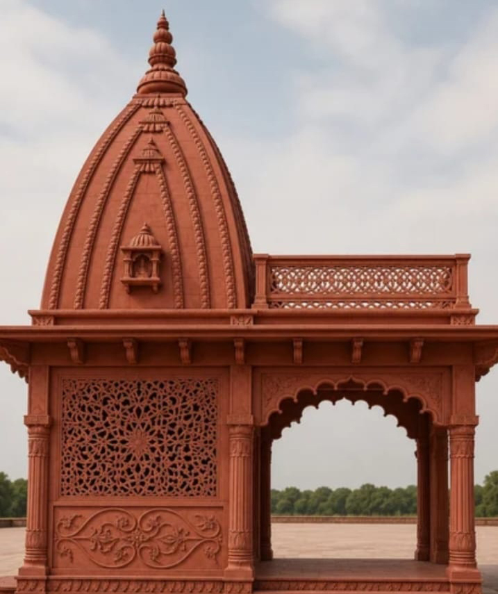 Natural Sandstone Temple