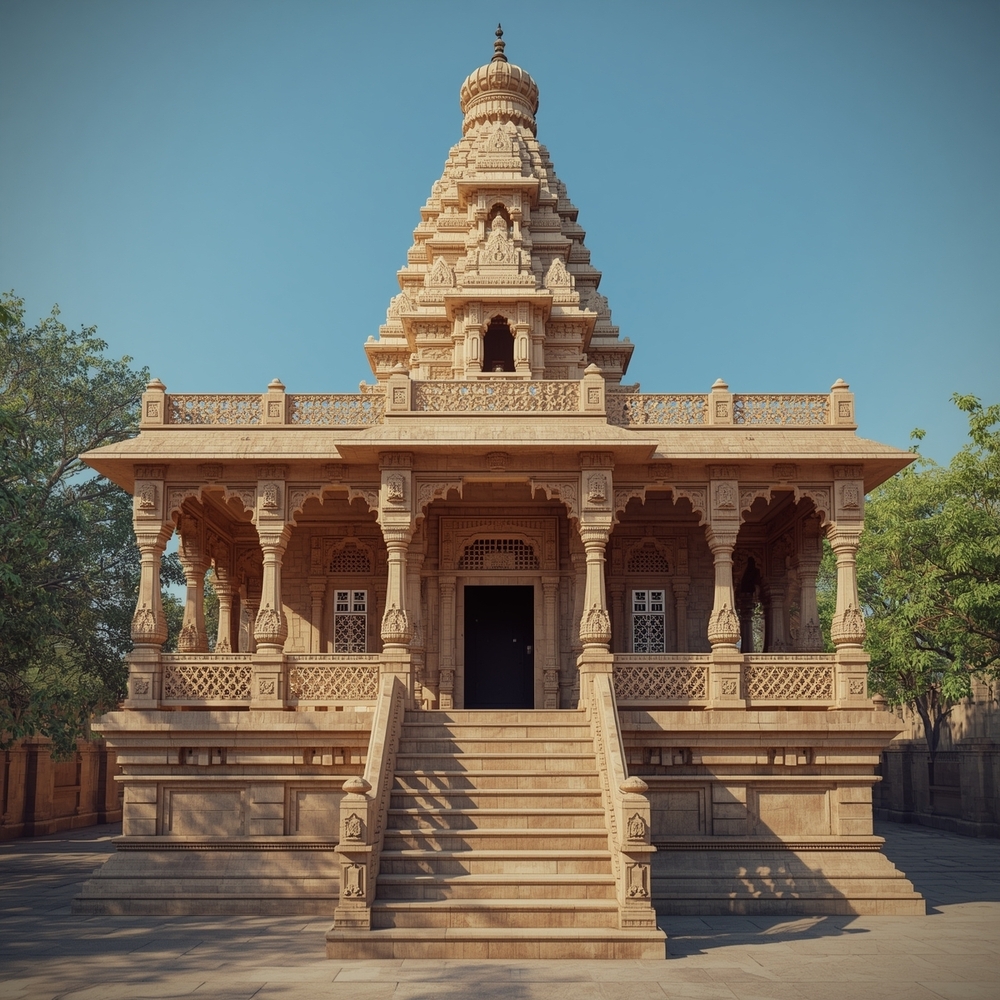 Designer Sandstone Temple