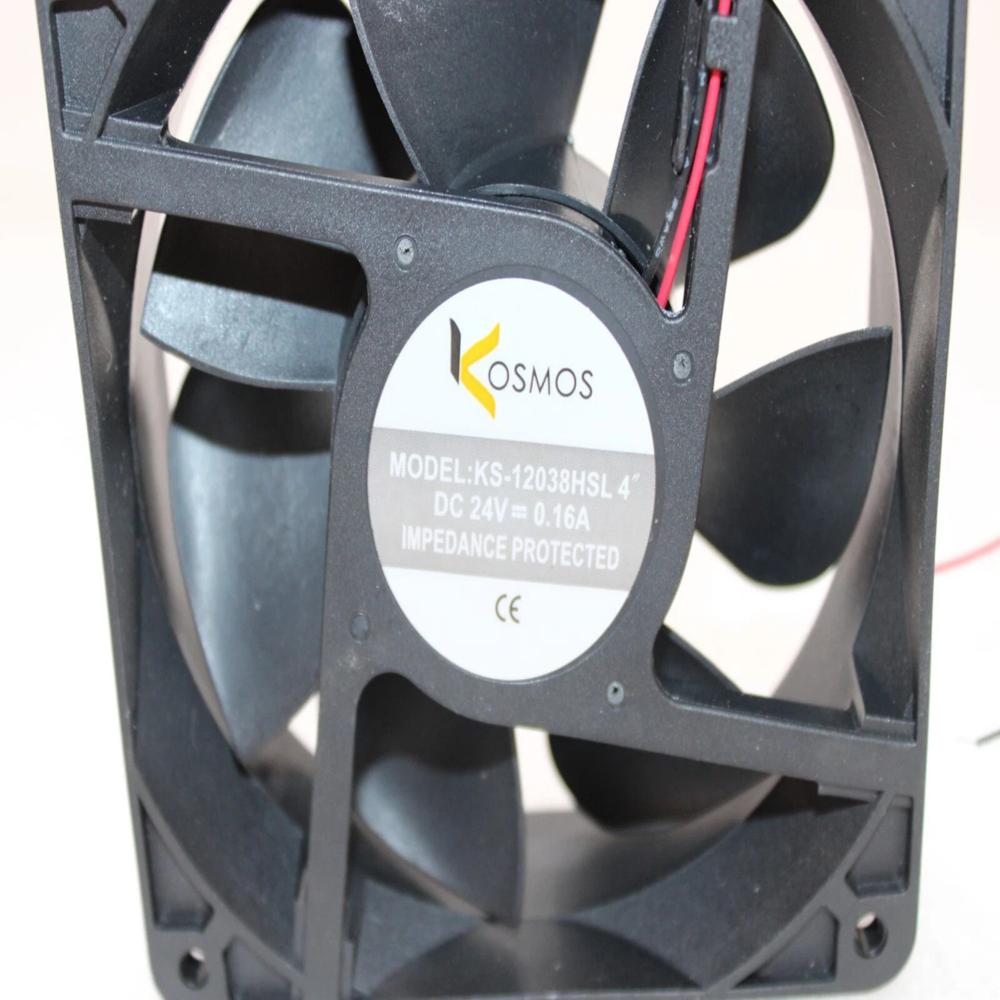 KOSMOS KS-12038HSL 220/240V AC 0.18A 12038mm Ball Bearing Industrial Axial Cooling Fan