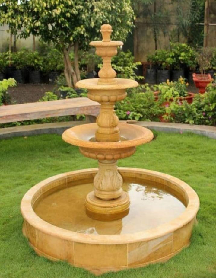 Sandstone Water Fountain
