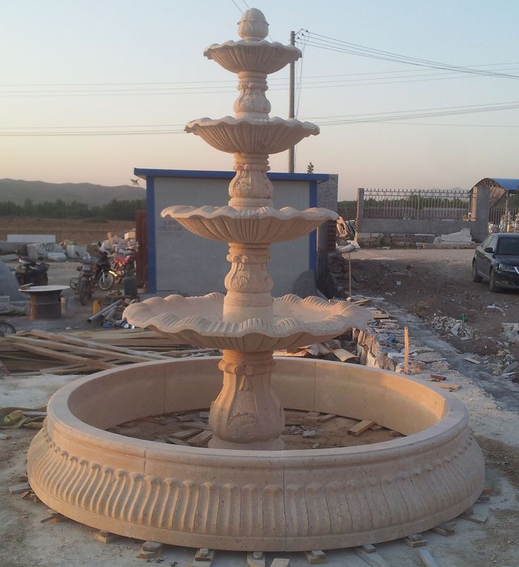 Sandstone Water Fountain