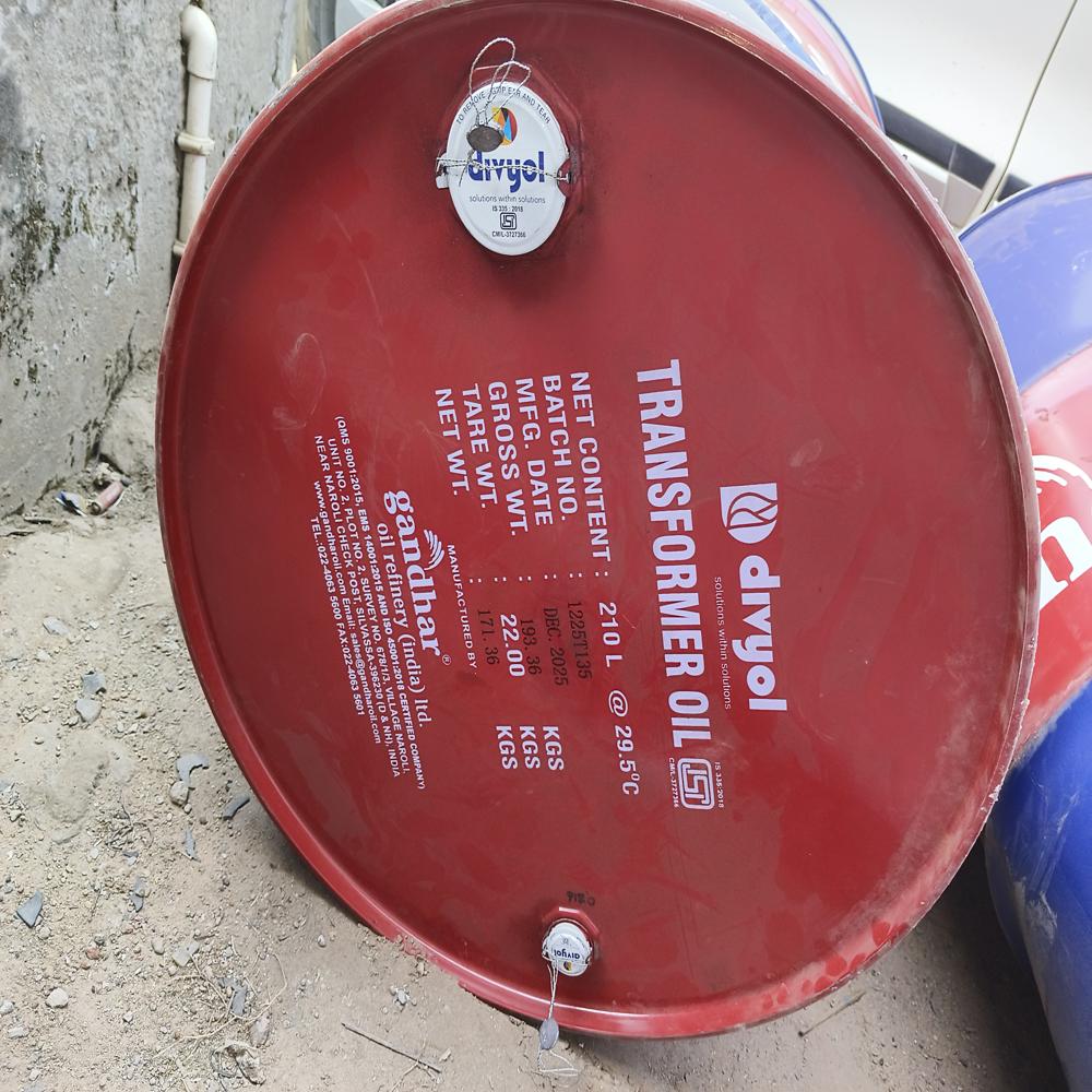 GANDHAR TRANSFORMER OIL IS 335 ( 210 LTR DRUM)