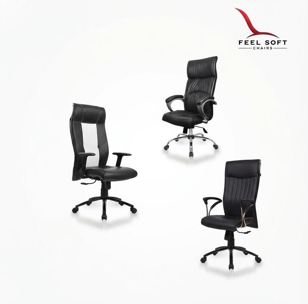Black Colour Revolving Chair