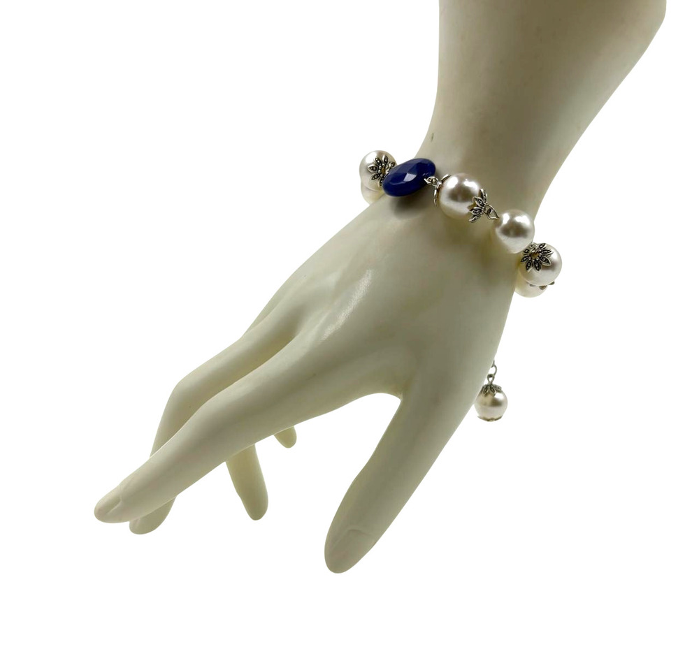 VINTAGE NAUTICAL PEARL BLOSSOM SET