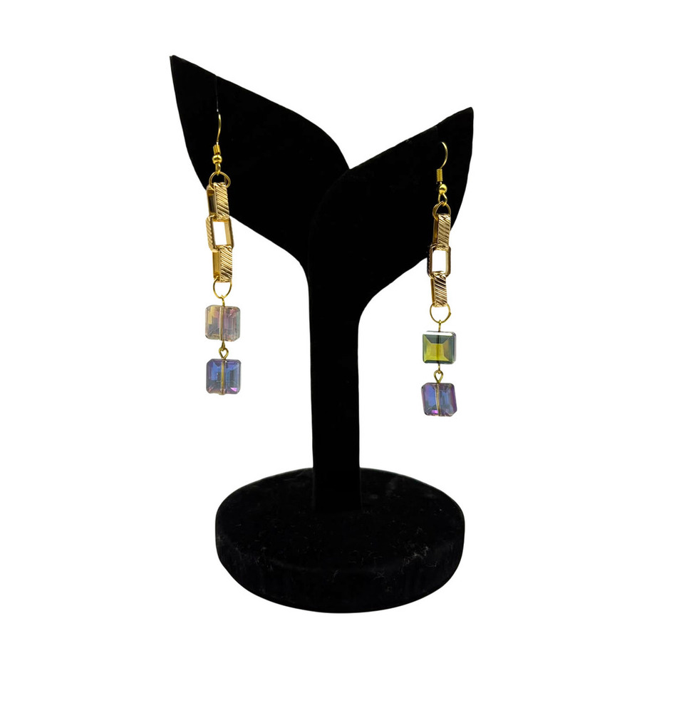 CRYSTAL SPECTRUM AURORA LINK JEWELRY SET