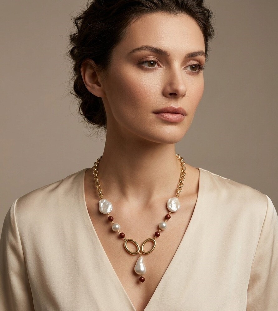 Aurora Opaline Royal Drop Necklace
