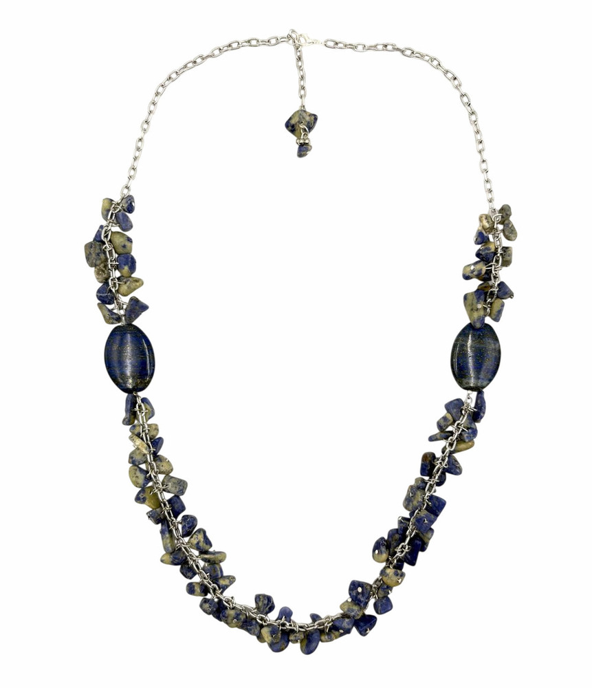 COASTAL TWILIGHT STONE ACCENT NECKLACE