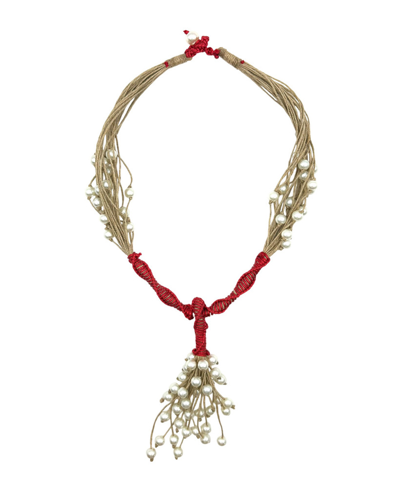 CRIMSON CASCADE THE VELVET JUTE