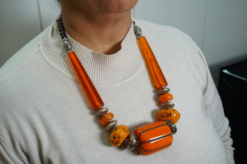 Citrine Neckpiece