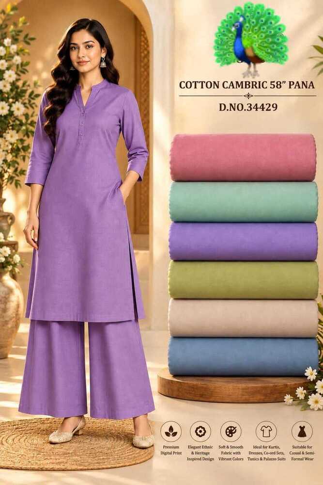 Cotton cambric