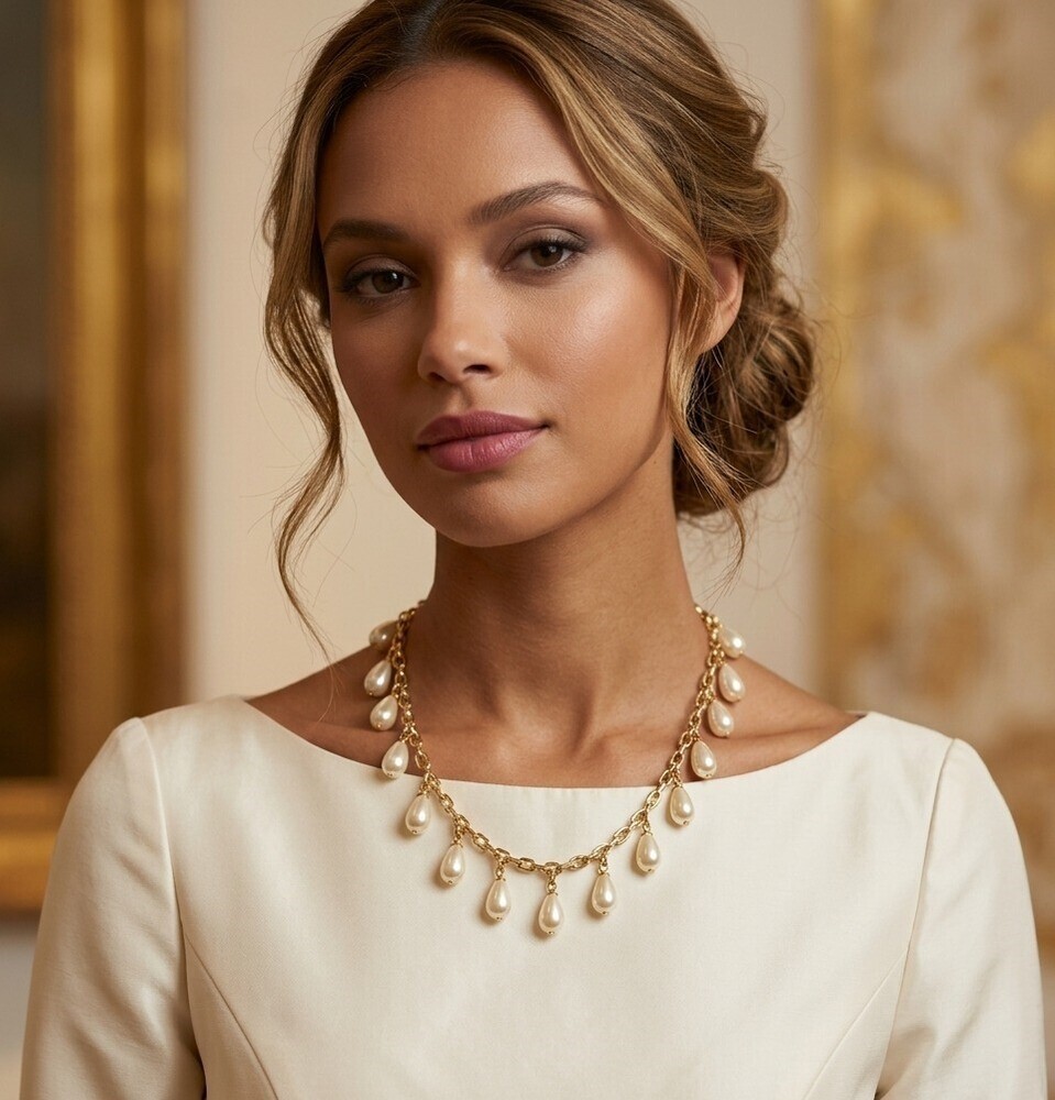 DEW DROP ELEGANCE NECKLACE