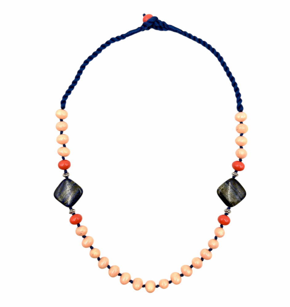 DESERT SUNSET DRESIN DIAMOND NECKLACE