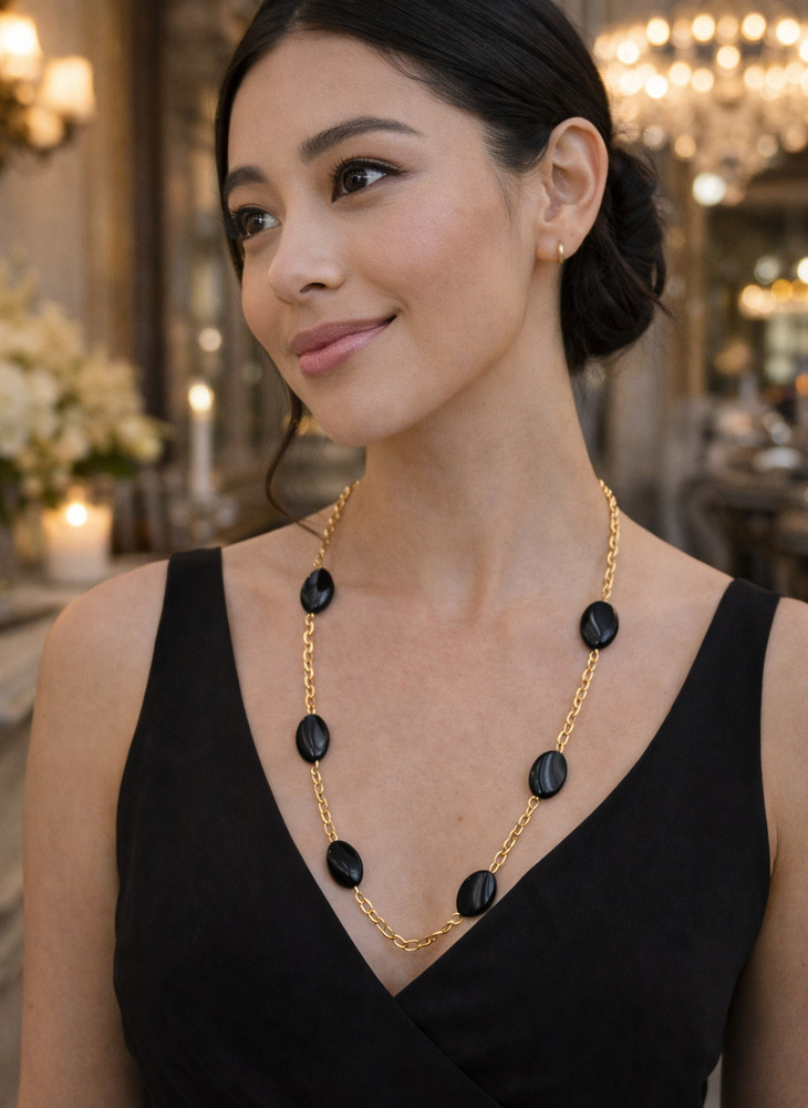EBON ELEGANCE CHAIN