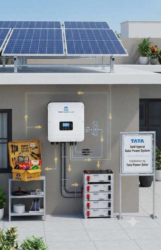 Tata Hybrid Solar System
