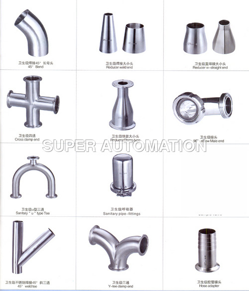 Butt Weld Fittings - Stainless Steel, Silver Finish | Durable Connection Solutions for Pipelines and Mechanical Applications