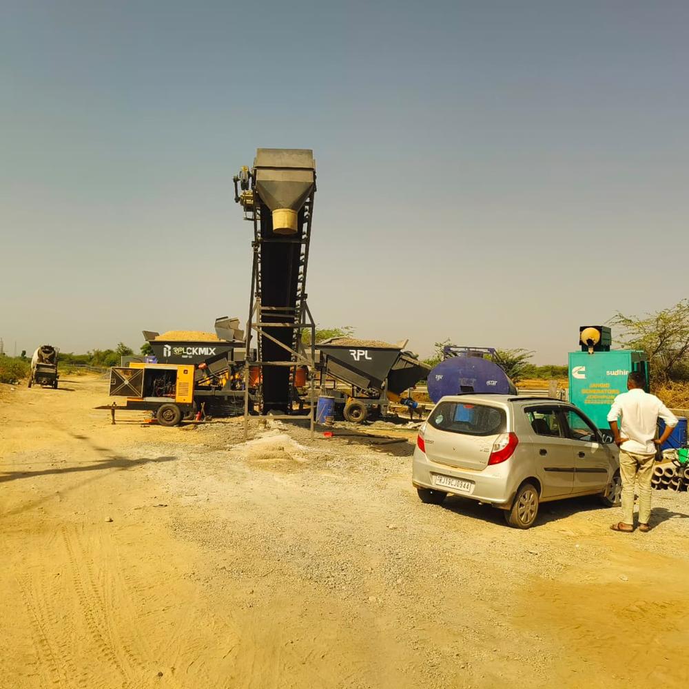 Mobile Batching Plant