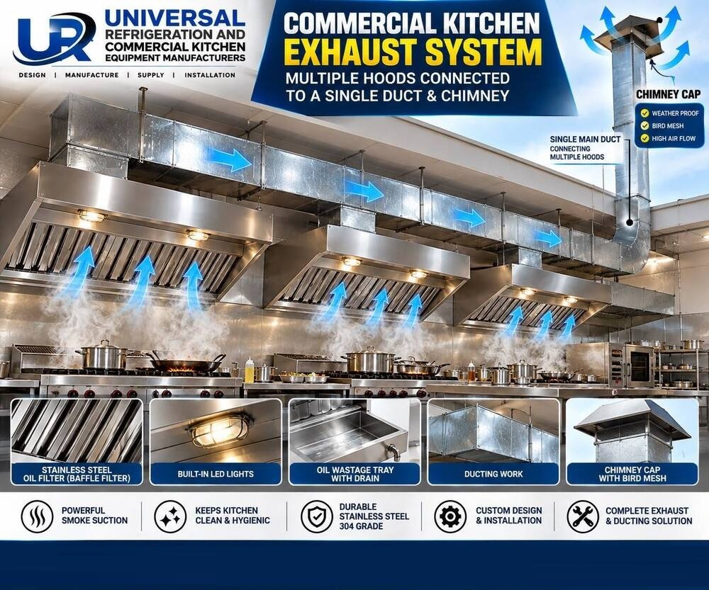Stainless Steel Exhaust Hood
