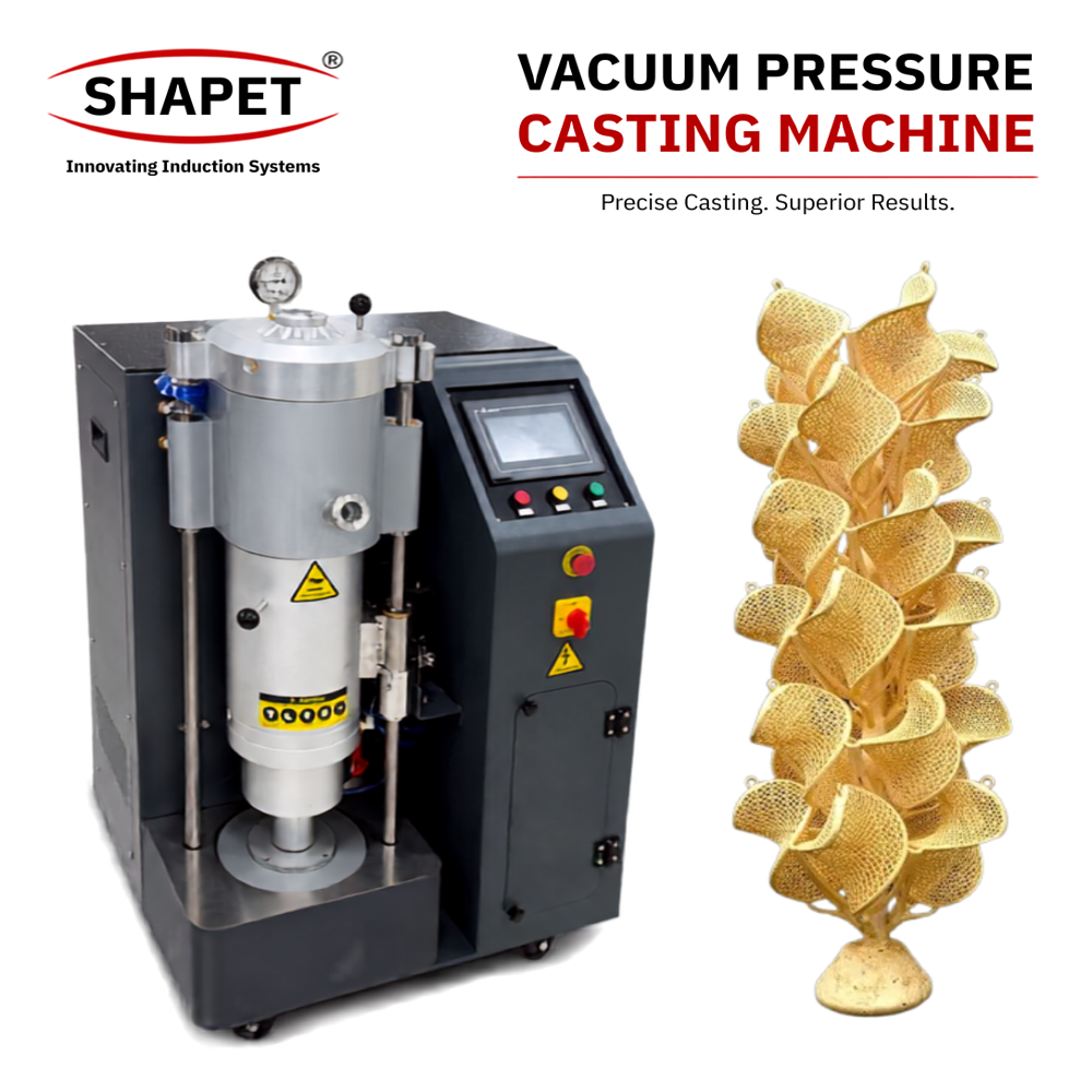 Vacuum Pressure Casting Machine - Country Of Origin: India