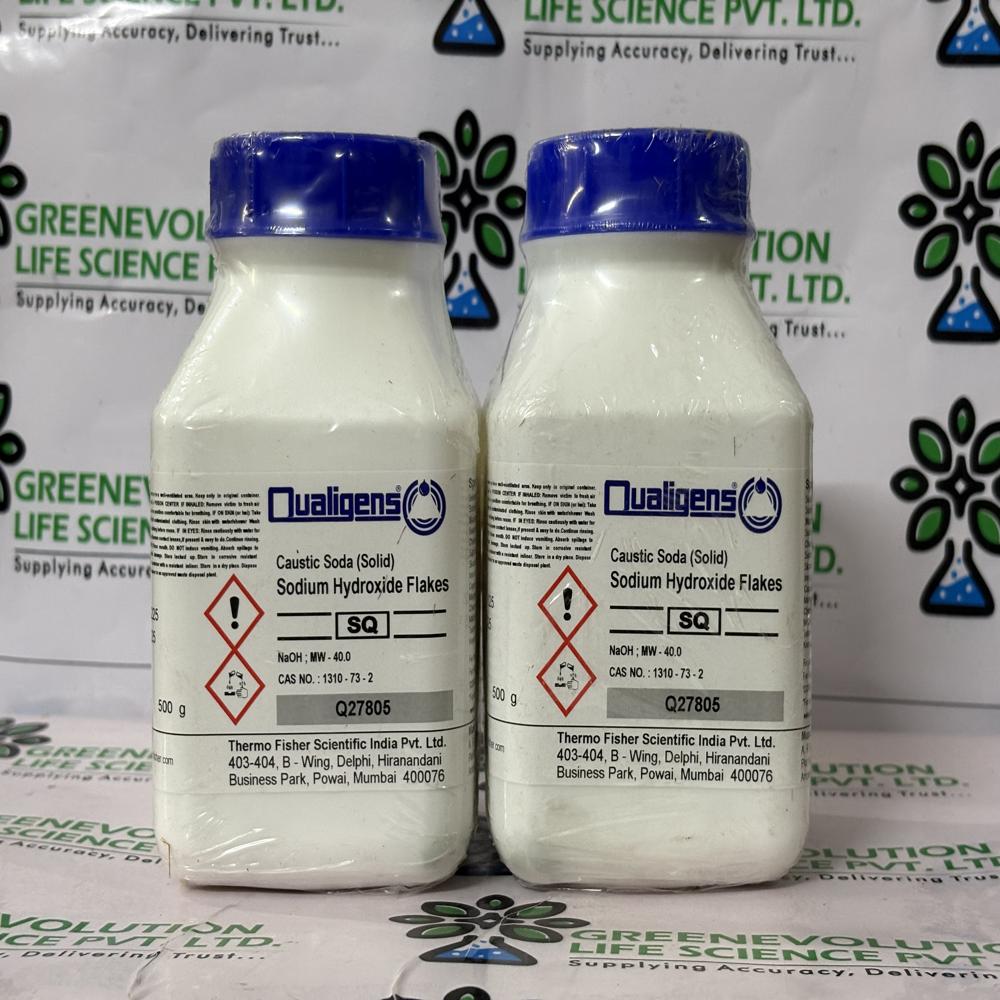 Sodium Hydroxide Flakes SQ 500g