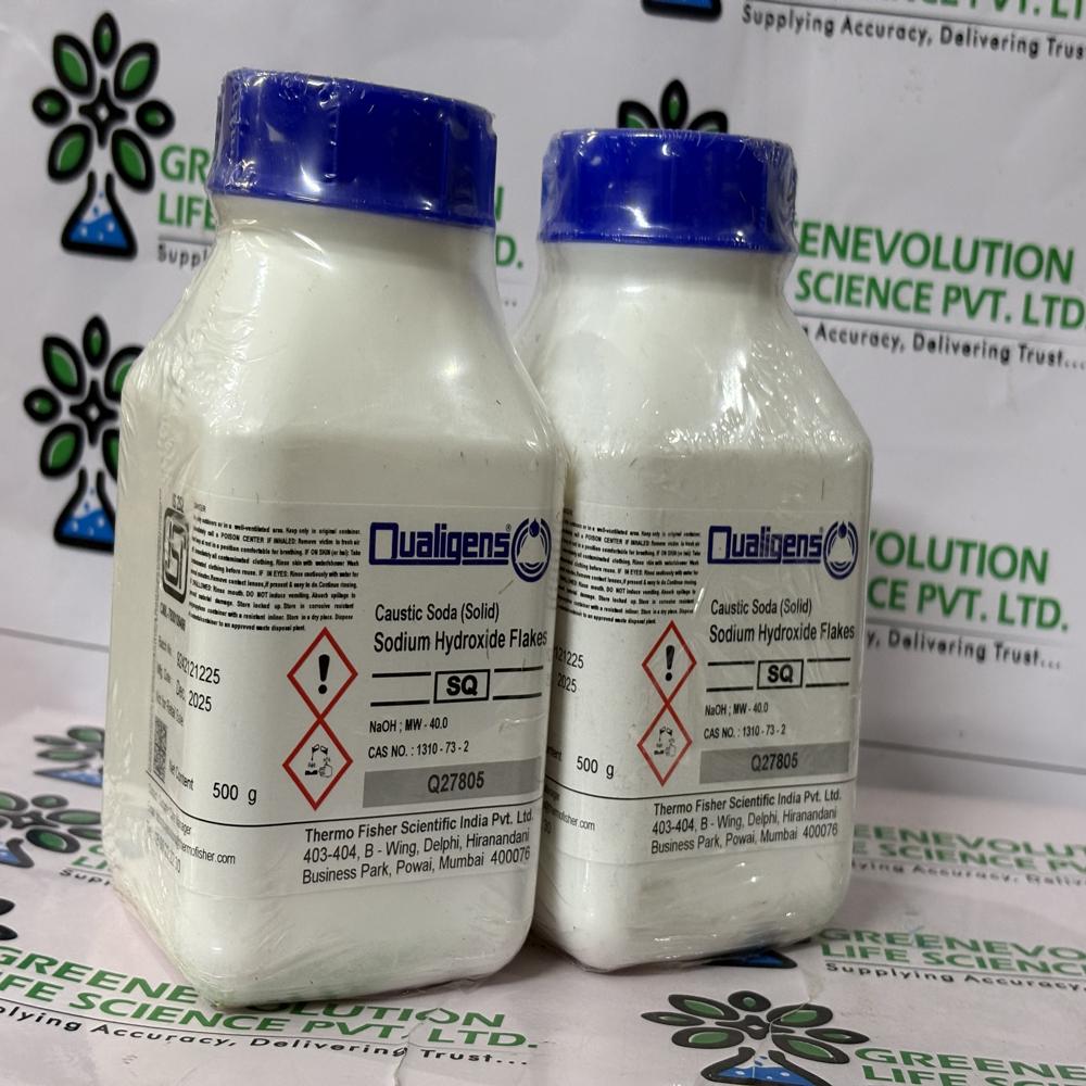 Sodium Hydroxide Flakes SQ 500g