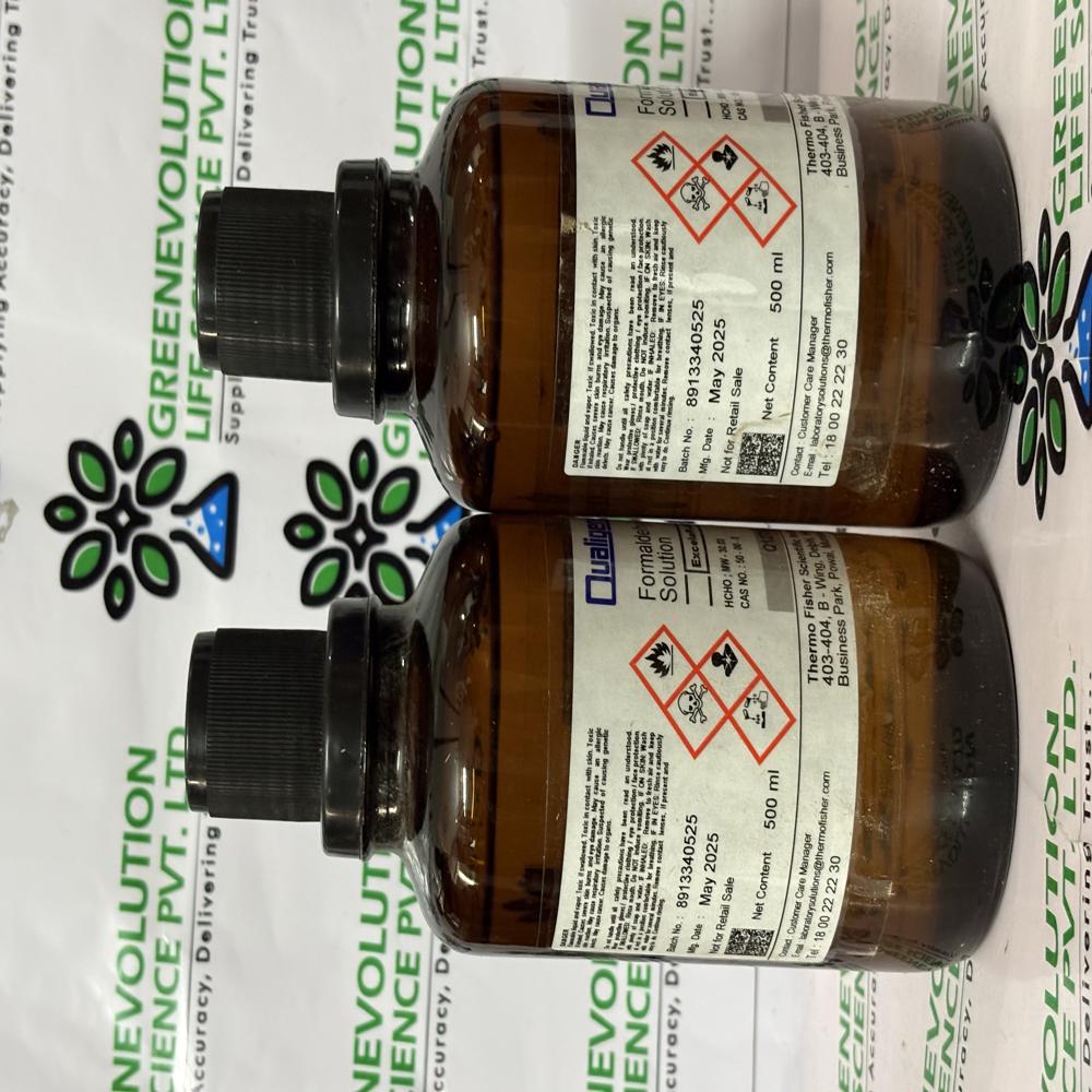 Formaldehyde Solution Qualigens - Application: Laboratory Research
