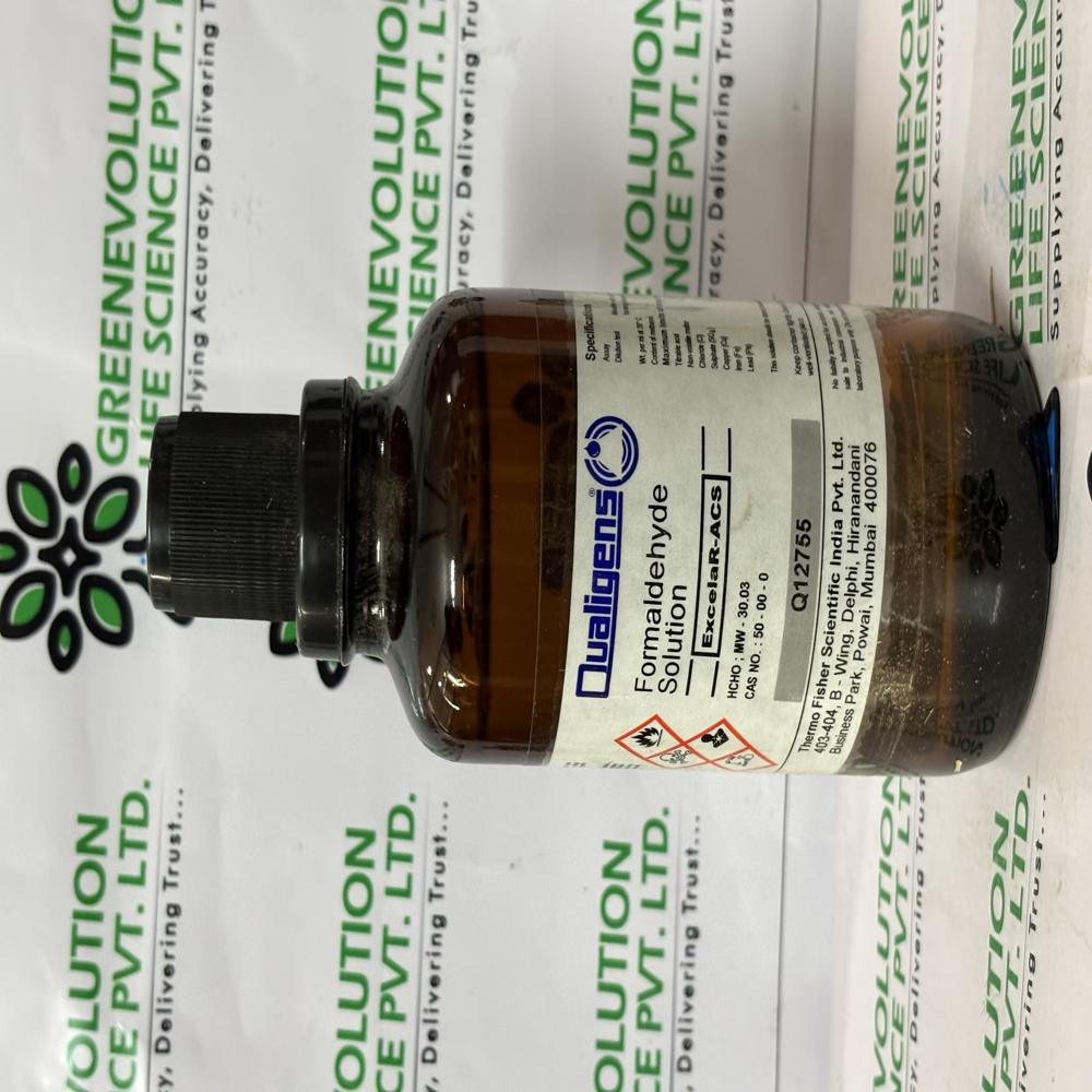 Formaldehyde Solution Qualigens - Application: Laboratory Research